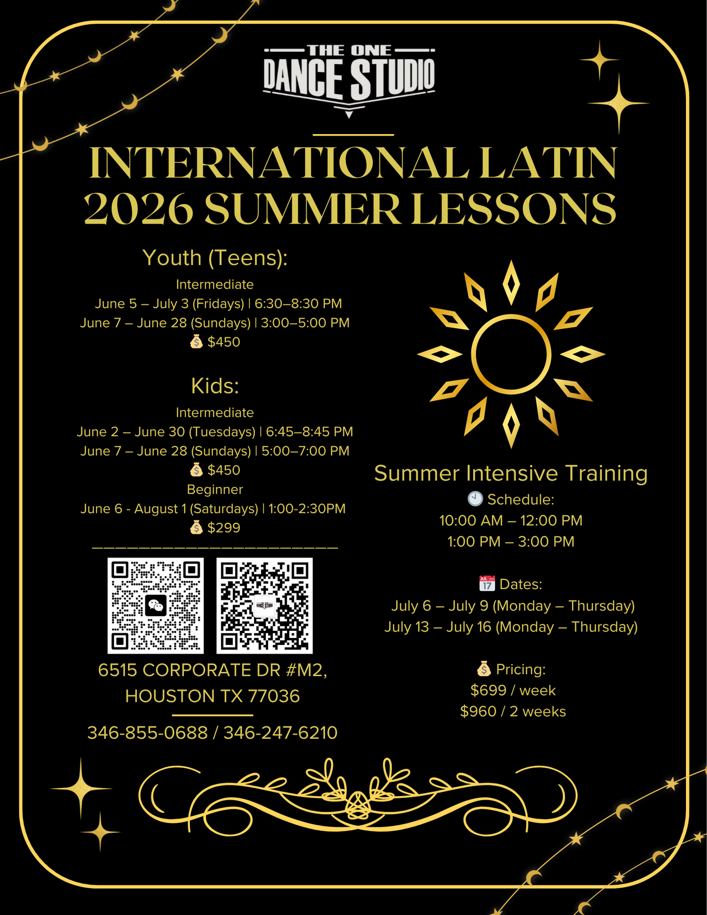 2026 SUMMER Kids International Latin